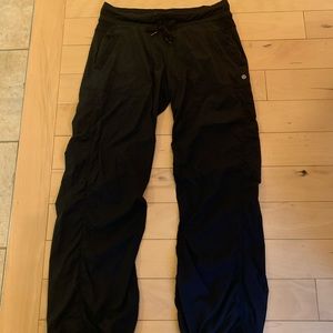 Lululemon Studio Pants - Size 8R - Unlined Black